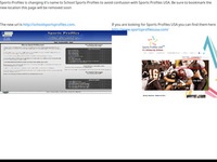 Sports Profiles